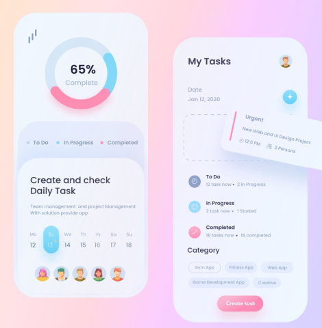 Mobile screen